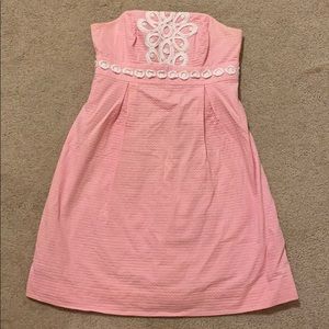 Lilly Pulitzer strapless dress